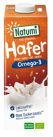 Havredrik omega-3 uden tilsat sukker bio 1 l