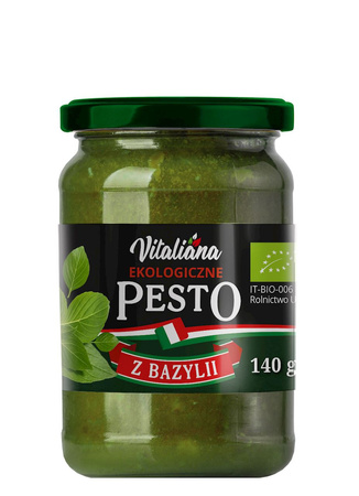 Basilikumpesto BIO 140 g - Vitaliana