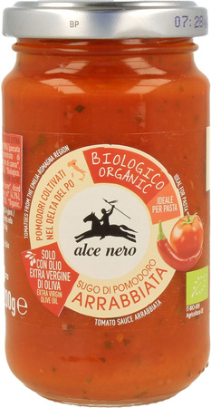 Tomatsauce arrabiata BIO 350 g