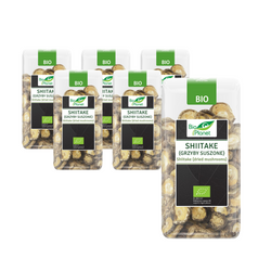 KIT 6 x Shiitake (tørrede svampe) bio 50 g