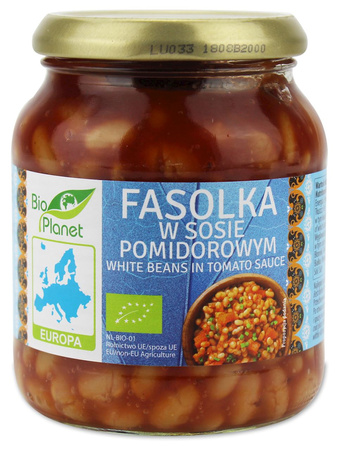 Bønner i tomatsauce BIO 360 g - Bio Planet