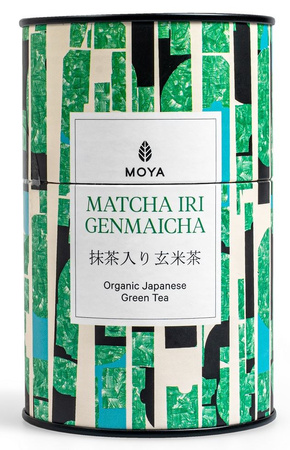 Japansk matcha iri genmaicha grøn te bio 60 g - MOYA MATCHA