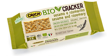 Knækbrød med sesam og rosmarin BIO 250 g