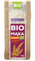 Hvedemel graham type 1850 bio 1 kg - Naturavena