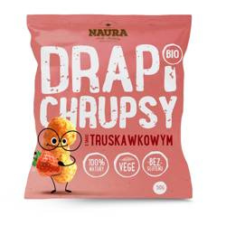 Chips med jordbærsmag BIO 50 g