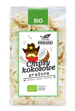 Ristede kokoschips BIO 150 g
