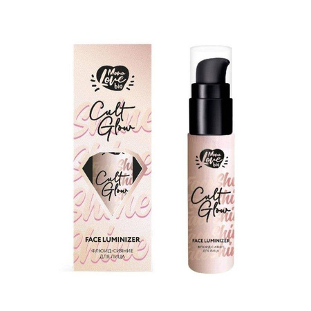 Fluid do twarzy, rozświetlający CULT GLOW, 30 ml MONOLOVE bio