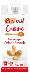 Glutenfri sukkerfri cashewnøddecreme til madlavning bio 200 ml - Ecomil