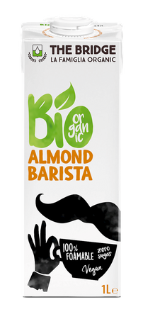 Barista mandeldrik uden tilsat sukker glutenfri bio 1 l - The Bridge