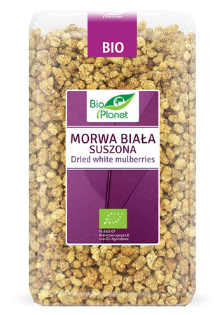 Tørrede hvide morbær bio 1 kg