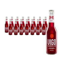 Sæt med 16 x Kombucha acai 330 ml