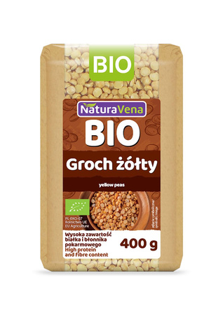 Halve gule ærter bio 400 g - Naturavena