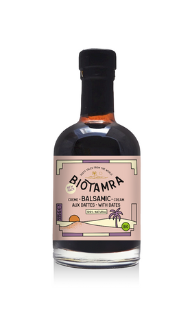 Daddelbalsamico-creme uden tilsat sukker bio 335 g - BIOTAMRA