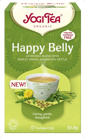 Light belly (happy belly) te bio (17 x 1,8 g) 30,6 g - Yogi Tea