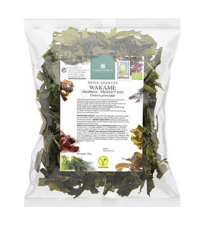 Tørrede havalger - wakame bio 100 g