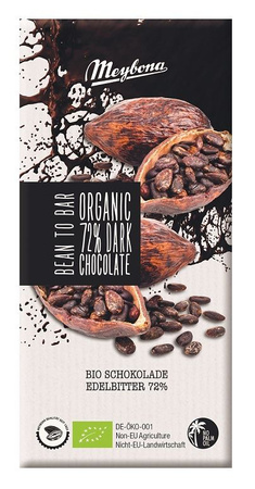 Bitter chokolade 72% BIO 100 g