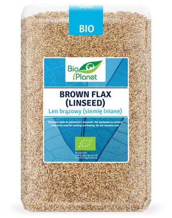 Brun hør (hørfrø) bio 2 kg