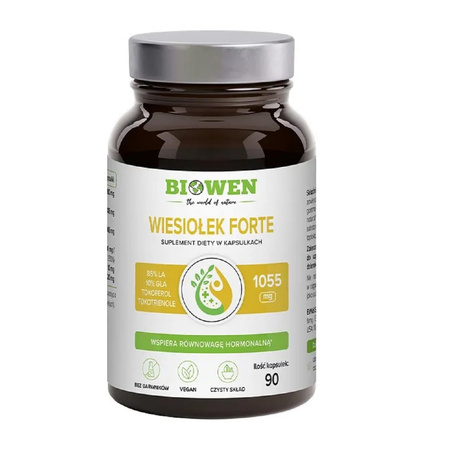 Wiesiołek Forte (1040 mg) kosttilskud 90 kapsler – Biowen