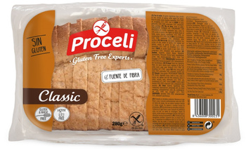 Glutenfrit sandwichbrød 280 g - Proceli
