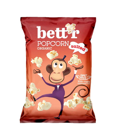 Popcorn solony bez oleju palmowego bezglutenowy BIO 60 g