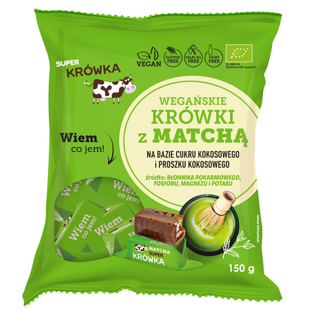 Fudge med matcha glutenfri mælkefri bio 150 g - Me Gusto (Super fudge)