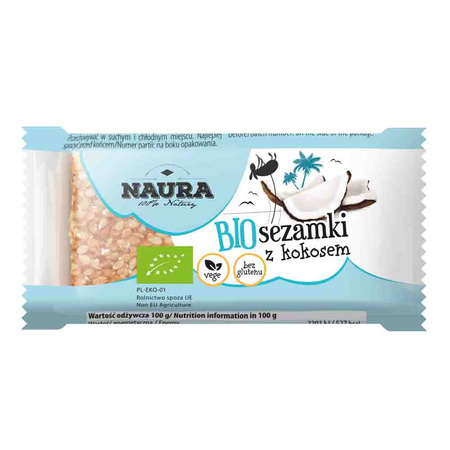 KIT 24 x sesamfrø med kokosnød BIO 27 g