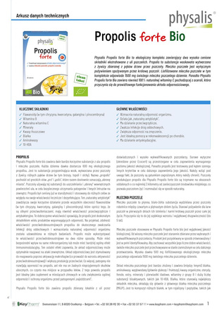 Propolis forte kosttilskud BIO 30 tabletter - Physalis