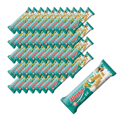 SÆT 48 x Majsrør fyldt med mælkecreme, glutenfri 18 g