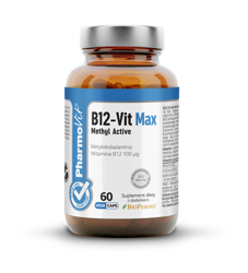 Vitamin B12 kosttilskud 60 kapsler 17,4 g (clean label) - Pharmovit