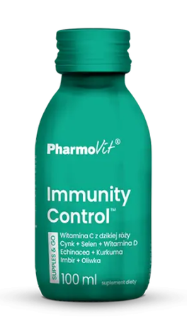 Shot immunity control gluten free 100 ml - Pharmovit