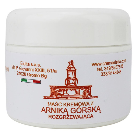 Varmende cremesalve med bjerg-arnika 50 ml - ELETTA