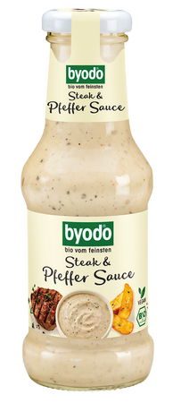 Glutenfri peberbøfsauce bio 250 ml - Byodo