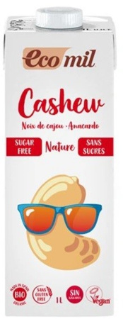 Glutenfri, sukkerfri cashewnøddedrik bio 1 l