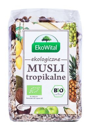 Tropisk müsli 20% BIO 300 g