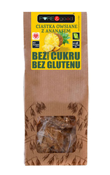 Havrekager med ananas uden tilsat sukker glutenfri 150 g - PURE&GOOD