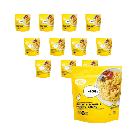 KIT 12 x Veggs omelette - cultured foods vegetabilsk æggeerstatning, 180 g