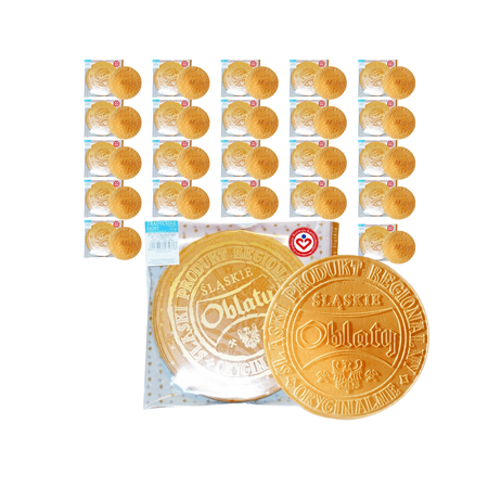 SÆT 23 x Oblaternes traditionelle lys 30 g