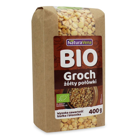 Halve gule ærter bio 400 g - Naturavena