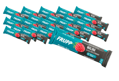 KIT 25 x Glutenfri frysetørret hindbærbar 10 g