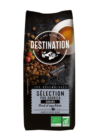 Arabica 100% selection BIO 1 kg bønnekaffe - Destination