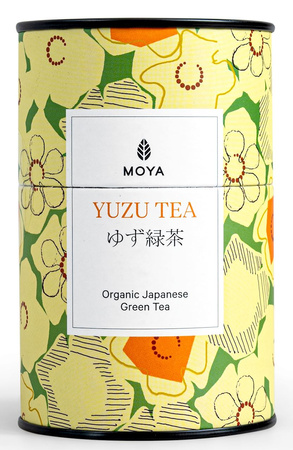 Japansk yuzu grøn te bio 60 g - MOYA MATCHA