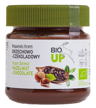 Glutenfri nødde- og chokoladecreme bio 190 g (bio up)