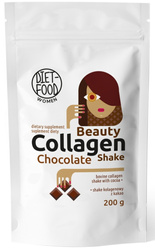 Beauty Collagen Shake Chokolade kosttilskud 200 g - Diet-Food
