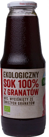 Granatæblejuice NFC 100% BIO 1 L - Ecovital