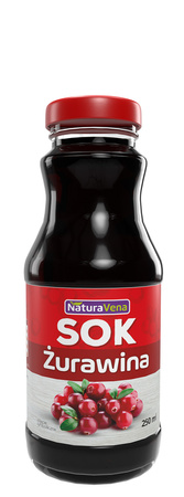 Tranebærsaft 100% 250 ml - Naturavena