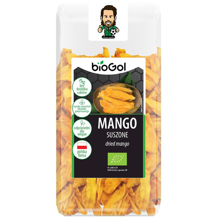 Tørrede mangoer bio 100 g