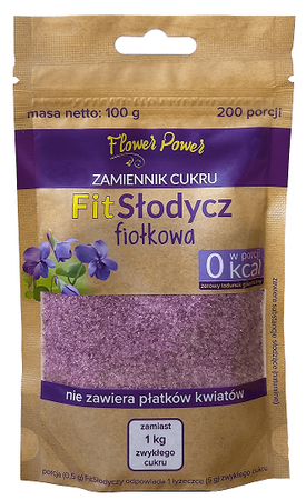 Fit violet sød 100 g - FLOWER POWER