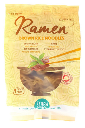 Glutenfri ramen-nudler med brune ris bio 280 g