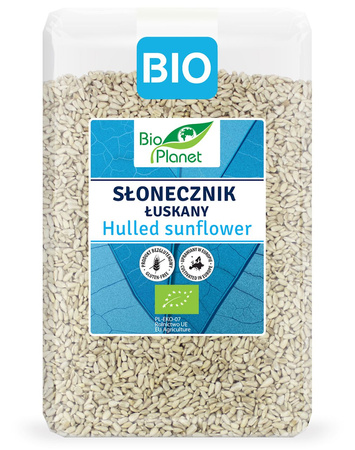 Glutenfri afskallede solsikkefrø bio 1,5 kg - BIO PLANET
