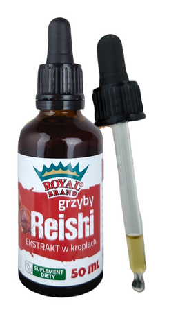 Reishi-svampeekstrakt som kosttilskud 50 ml - ROYAL BRAND